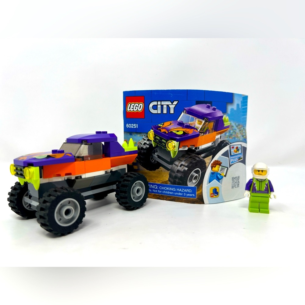 LEGO City Off-Road Monster Truck - Purple, Orange, Green